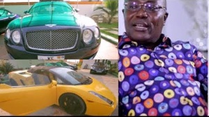 Dr. Kwaku Frimpong has a number of flashy vehicles