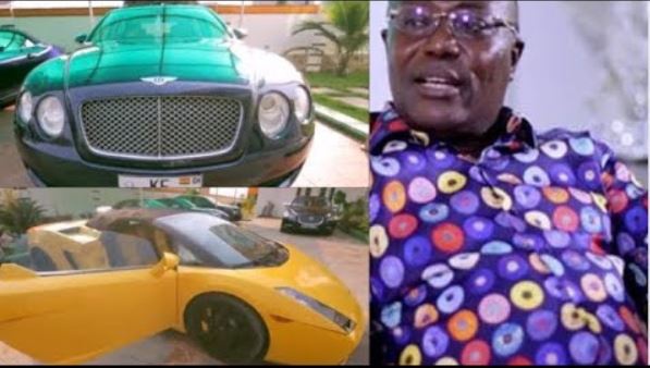 Dr. Kwaku Frimpong lost one of his flashy cars to the CEO of Kotoko