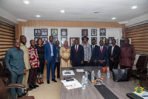 Ministers at the ceremony