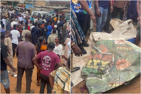 Scenes from the incident