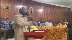 Vice President Dr Bawumia addressing the Western Regional House of Chiefs