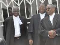 Lawyer Tsatsu Tsikata (l) and Philip Addison (r)