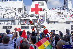 Chinese Navy hospital ship concludes seven-day medical mission in Ghana