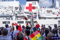 The mission ended with a farewell ceremony at the Tema Port on Friday, October 30, 2026