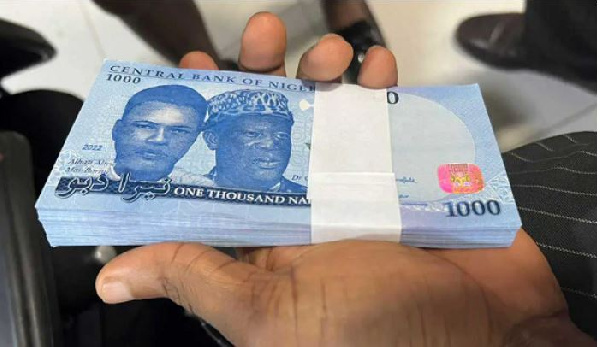 File photo of Naira notes