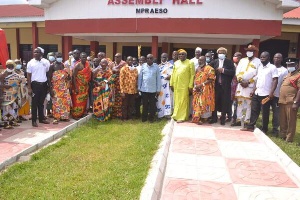 Kwahu Traditional Council and the MP for Mpraeso Constituency Seth Kwame Acheampong