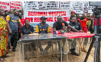 Photo of some residents of Sefwi-Wiawso in the Western North Region