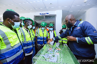 Kenyan Council of Governors toured Jospong Group's plants in Kumasi on Wednesday