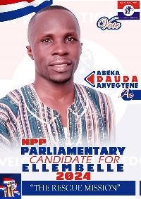 Abeka Dauda has picked his form to contest in the NPP primaries