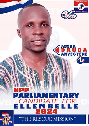 Abeka Dauda has picked his form to contest in the NPP primaries