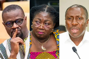 The memo was allegedly from Patricia Appiagyei to Annoh Dompreh (L) and Afenyo-Markin (R) The memo was allegedly from Patricia Appiagyei to Annoh Dompreh (L) and Afenyo-Markin (R)