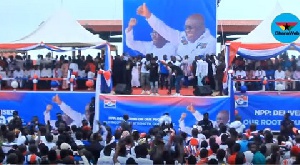 NPP supporters at the 2017 conference in Cape Coast