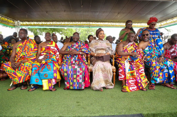 Dr Bawumia with his wife and other dignitaries at the event