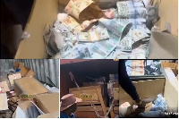 Sceenshots of the contents of the containers intercepted by National Security