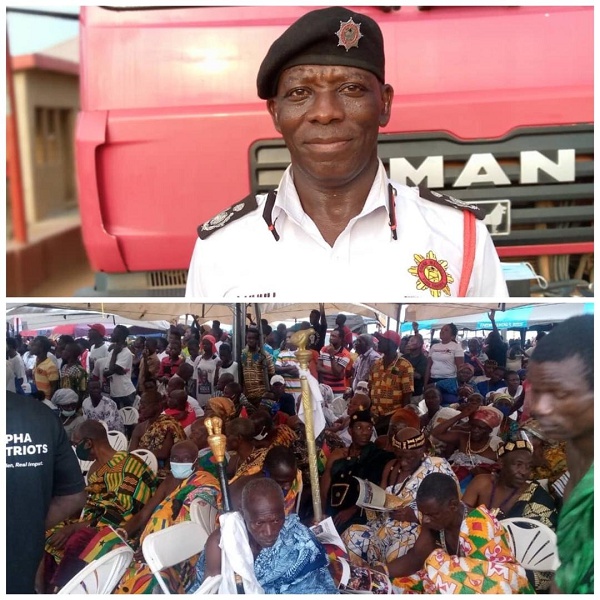 Oti Regional Fire Commander,  ACFO Alhaji Nuhu Gibril