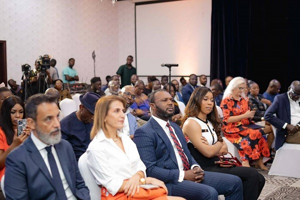 William Ato Essien (seated third from left) was granted bail by an Appeals court