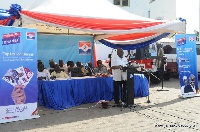File photo: Nana Akufo-Addo, 2016 Flagbearer of the New Patriotic Party at the launch