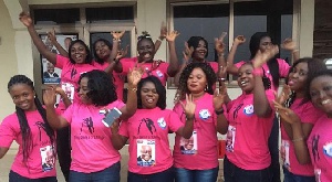 Members of the Girls Girls for Nana Addo