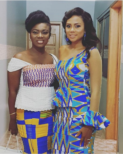 Stacey Amoateng with Chantelle Asante