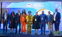 The Vice President among some dignitaries at the event
