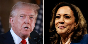 Former President Trump and Vice President Kamala Harris are in a tight race for the White House