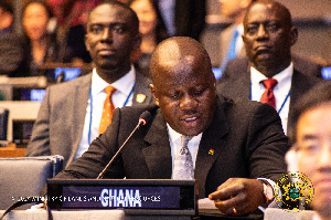 Minister for Lands and Natural Resources, Samuel Abu Jinapor