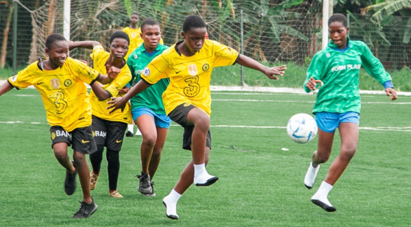 The Ghana Football Association has introduced Football4Girls to Takoradi basic schools