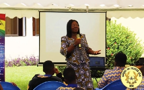 Economic and Organised Crime Office (EOCO)  boss, COP Maame Yaa Tiwaa Addo-Danquah