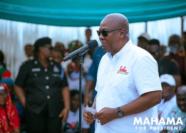 John Dramai Mahama is the NDC's presidential candidate