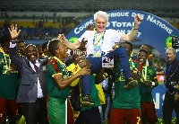 Hugo Broos guided a second-string Cameroon side to win 2017 AFCON