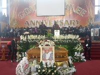 Rev. Dr. David M. Nabegmado was buried on Saturday