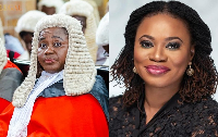 CJ Gertrude Araba Esaaba Sackey Torkornoo and Charlotte Osei