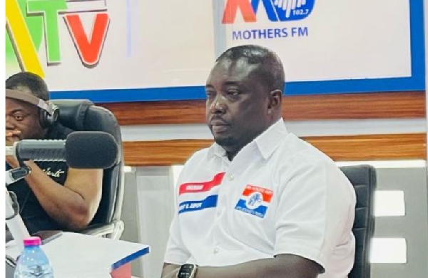New Patriotic Party (NPP) Chairman for Bortianor-Ngleshie Amanfro, Bright Ofori-Ampofo