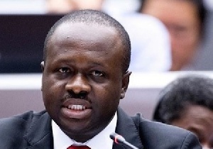 Communications Minister, Dr. Edward Omane Boamah