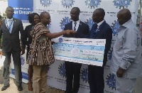 Accra Brewery Limited ,Ganorma Agro Chemicals and NIB together donated GHC220,000.00 towards the day