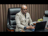 Jean Kaseya in his office in Addis Ababa