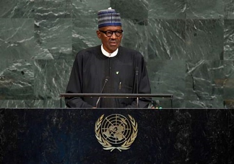 Nigeria's President, Muhammadu Buhari