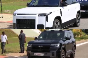 Some of the cars the president donated