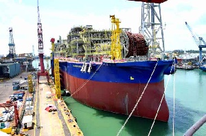 FPSO Kwame Nkrumah is a floating production storage and offloading (FPSO) vessel