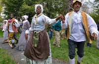 The Origins of Pinkster: An African American Celebration. Image courtesy of Schuyler Mansion State H