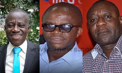 (L-R) Osei Prempeh, Stephen Amoah and Henry Kwabena Kokofu