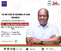 Mahama will hold a question and answer session with the IEA