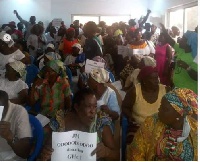 Some women came in their numbers to donate to John Mahama's course