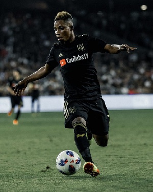 Los Angeles FC midfielder, Latif Blessing