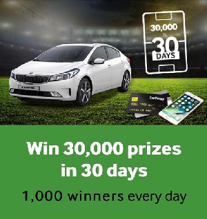Betway are giving their Ghanaian players the chance to win a brand new Kia Cerato
