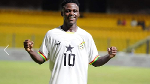 Abdul Aziz Issah made his senior national team debut in Ghana's 4-0 victory over Trinidad &Tobag