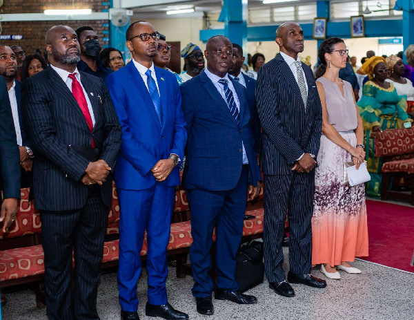 John Apea, Theophile Rurangwa, Rev Frimpong-Manso, Rev. Nims Obunge Mbe and Harriet Thompson