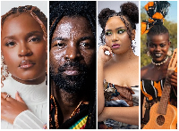 From L to R: Amaarae, Rocky Dawuni, Moliy and Wiyaala