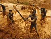 The ban on small-scale and illegal mining was imposed in March 2017