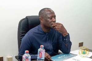 Emmanuel Armah-Kofi Buah is the Minister of Lands and Natural Resources